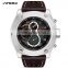 SINOBI 9648 Mens Sport Quartz Watches Casual Military Waterproof Chronograph Wristwatch Relogio Masculino
