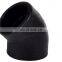 Factory output HDPE Fusion Butt Joint Pipe Fittings PE 45 Degree Elbow  22.5 Degree Elbow