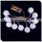 10LED lights christmas battery operated with diamond ball decorations
