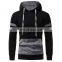 Two tone hoodies sweatshirt for men hot selling hoodie design crew neck jumpers