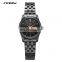 SINOBI Classic Black Vintage Watch Wrist S9832G Dula Calender Window Watch Sets Geneva Watch China