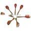 Baltique Marrakesh Collection 7 Piece Cooking Utensil Set Safe for Nonstick