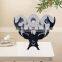 New Decorative Farmhouse Floor Double Roll Cow Reserve Metal Funny Black Standing Toilet Paper Holder
