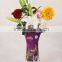 Recyclable pvc plastic flower vase