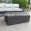Patio Furniture Set, Outdoor Sectional Sofa Set with Loveseat and Coffee Table, All-Weather Black Rattan Wicker Furniture