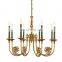 classical brass lamp zhongshan light fancy pendant lamps bronze chandelier vintage pendant lighting