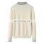 Free Size Pure Cashmere Sweater Turn down Collar Knitted Casual Style Plus Size Breathable Comfortable for Winter Autumn Adults