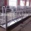 suspended wire rope platform