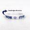 Factory Price Baseball Inspired Baseball Enthusiast Silicone Wristband Sport Athlete Waterproof Smoothly Print Bracelet