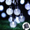 100LEDs 10M Solar Bubble Ball String Lights - Waterproof for Wedding Christmas Outdoor Garden Decor