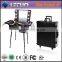 New Design Professional Trolley Makeup Case With Lighted Mirror