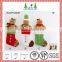 Green and red color christmas socks decoration