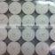 Unscented white tealight candle in polybag packing