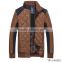 OEM outwear pu Men Casual Jacket