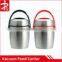 Double Layer Stainless Steel Lunch Box With Red/Black Handle,Electric Lunch Box