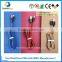 High purity oxygen-free copper core Remax 2.1A 1M for iphone5/6 2 in 1 usb cable braided