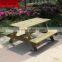 Outdoor Furniture China morden Picnic Outdoor Dinner Dining Table