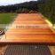 Extremely durable cumaru (brazilian teak ) hardwood outdoor decking