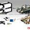 2016 new products christmas games children's toy for kid 4 function bluetooth rc tank with light