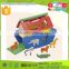 CE standard Noah's Ark wooden animal toys