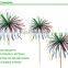 wholesale party decorative palm wooden picks