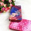 High Quality Fashion Mulitcolor Female PU Square Patteren Cluth Wallet