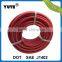 dot approved yute brand black red blue color truck using air brake hoses 3/8"