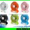 Wholesale Rechargeable Battery Hand Fan with LED Light Cheap Mini Fan