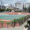 permeable running tracks in 6lanes