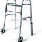 Easy Adjustable Aluminum walker for Elder and Handicapped with 5'castors