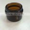 20g/30g/50g amber round cosmetic packaging glass cream jar