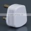 power adapter 13A top insert plug outlet with fuse