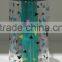 Easy carry sports bottle tritan bottle 650ml 700ml with ice stick and straw