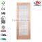 JHK-G01 Cheap Office Dividers Double Glazing Profiles Shutter Veneer Interior Door