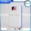 Shenzhen factory customized portable mobile phone power bank 6600mAh with LCD display