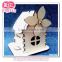 wooden house puzzle toy (wooden craft in laser cut & engraving)