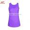 Sleeveless breathable quick dry wholesale fashion running wear running t shirt running top customized running wear sexy running