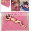 Softextile large cheap custom printed pocket picnic blanket