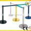 Black Powder crowd control barrier For Hotel Airport Bank