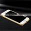 aluminum bumper case for iphone 6 plus, mobile phone case with camera protecting