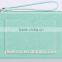 Latest design cheap ladies zipper purse