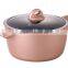 Forged aluminum non-stick cookware pan
