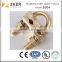 Brass clamp for earth rod and electric cable