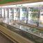 Freezer/refrigerated wall display case