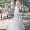 High Quality Latest stretch tulle fabric caftan wedding dress