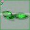 wholesale bulk marquise shape decor green emerald clear glass gems