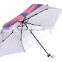 Hot Sale unique umbrella Fashion Galaxy Nebula 3 Folding cat art Umbrella Sunny and Rainy Sunscreen Anti-uv Umbrellas