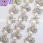 Bling Bling Fashion latest Fancy Rhinestone Cup Chian For Garments,bags,shoes decorations YSC08