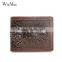 Male Business Genuine Leather Coin Purse 3D Crocodile Wallet for Men