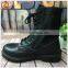 Wholesale black leather combat military police tactical boots for man